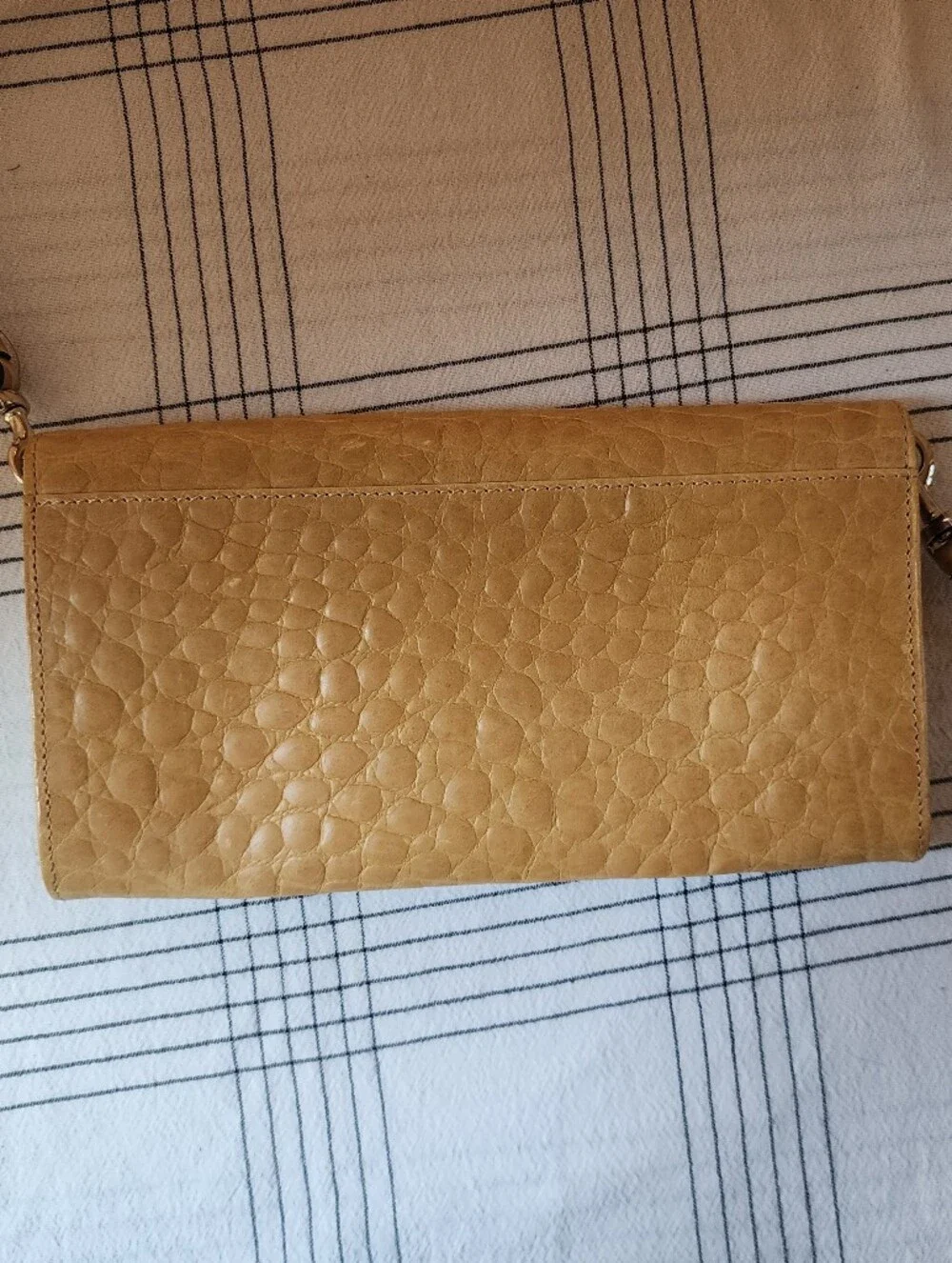Dooney And Bourke Leather Crossbody Clutch Removable Strap